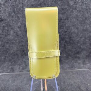 New Clinique Green Travel Makeup Brush Set Mini Clear Handle Brushes